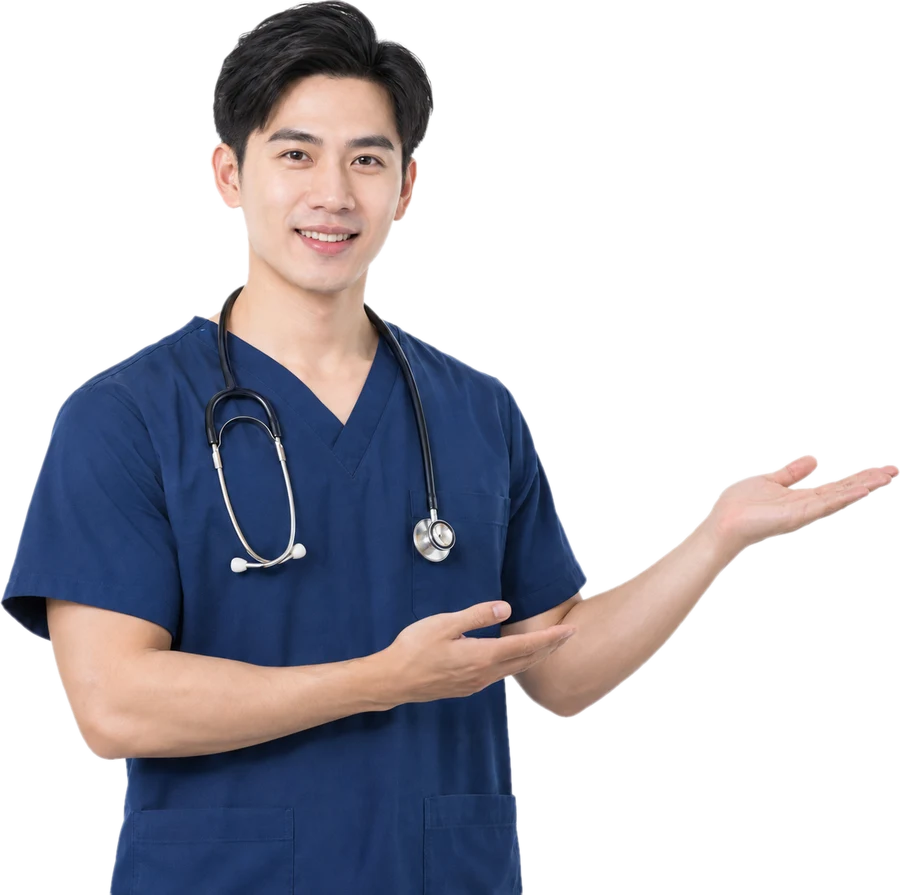 Người dẫn chương trình của MGI Medical giới thiệu sản phẩm (hình ảnh tạo bằng AI)